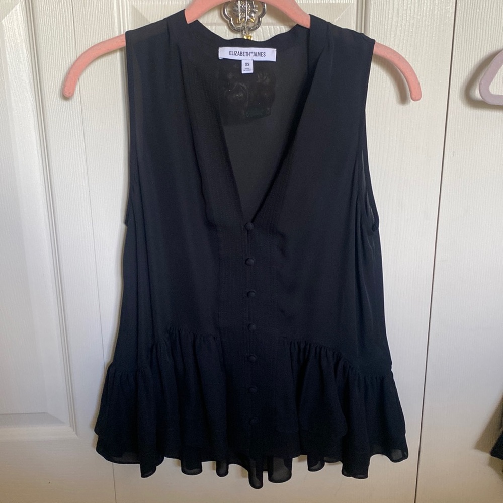Elizabeth and James Black Tank